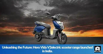 Unleashing the Future: Hero Vida V2electric scooter range launched in India.