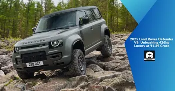 2025 Land Rover Defender V8: Unleashing 426hp Luxury at ₹1.39 Crore