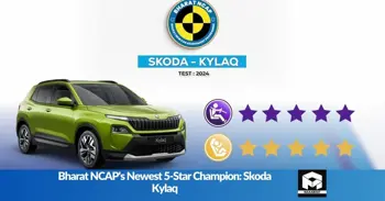 Bharat NCAP's Newest 5-Star Champion: Skoda Kylaq