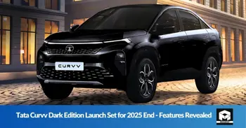 Tata Curvv Dark Edition Launch Set for 2025 End - Features Revealed