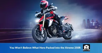 You Won't Believe What Hero Packed into the Xtreme 250R