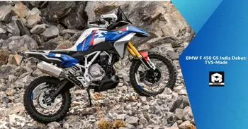 BMW F 450 GS India Debut: TVS-Made