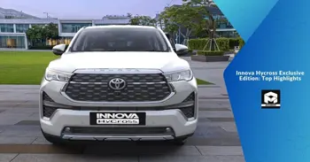 Innova Hycross Exclusive Edition: Top Highlights