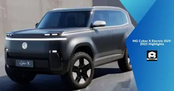 MG Cyber X Electric SUV: 2025 Highlights