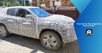 Tata Harrier Petrol Spotted: Launch Soon?