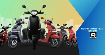 Top 10 Scooters FY25 Highlights