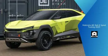 Mahindra BE Rall-E Spied Testing 2025