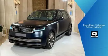 Range Rover SV Masara Edition Highlights