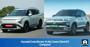 Hyundai Creta Electric Vs Kia Carens Clavis EV Compared
