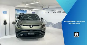 India-Made eVitara SUV Debuts Japan