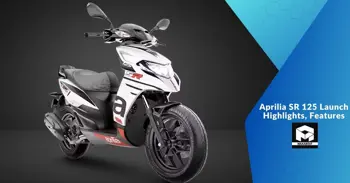 Aprilia SR 125 Launch Highlights, Features