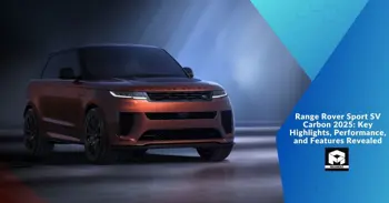 Range Rover Sport SV Carbon 2025: Key Highlights, Performance, and Features Revealed