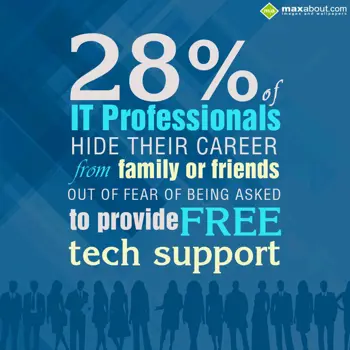 Facts Wishes: 28% of IT Profession