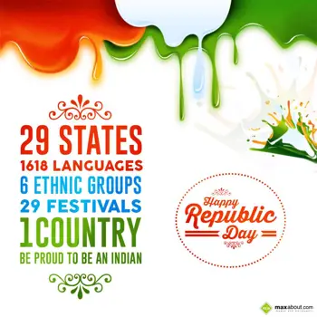 Republic Day Wishes Wishes: 29 States, 1618 lang