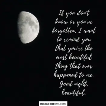 Good Night Greetings: If you don't know or