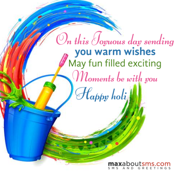 Holi Wishes: On this joyous day s