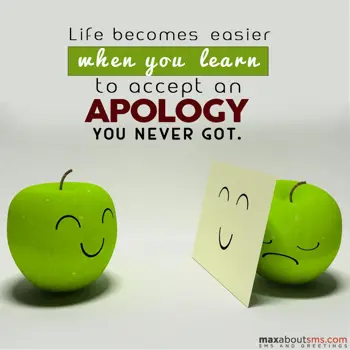 Sorry Wishes: Life becomes easier 