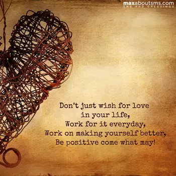 Love Wishes: Don’t just wish for 