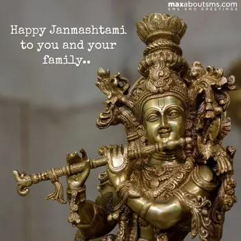 Janmashtami Wishes: Happy Janmashtami
to