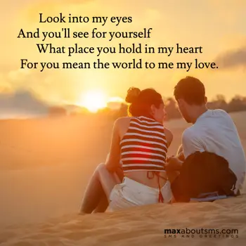 Love Greetings: Look into my eyes
An