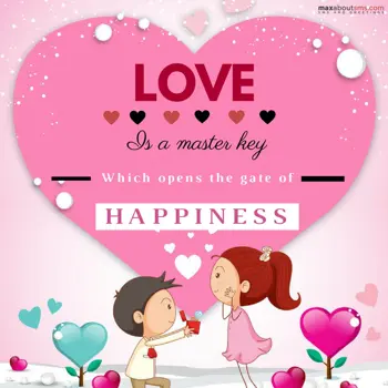 Love Wishes: Love is a master key