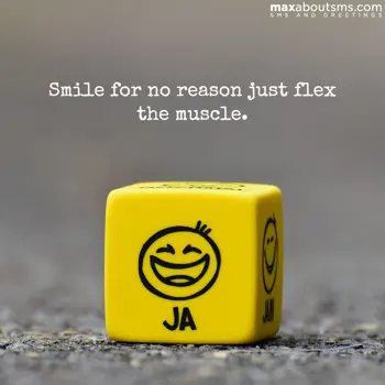 Good Morning Wishes: Smile for no reason 