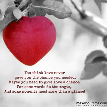 Love Wishes: You think love never