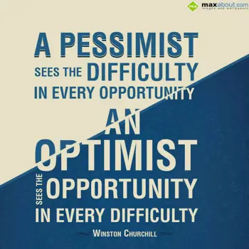 Quotes Wishes: A pessimist sees the