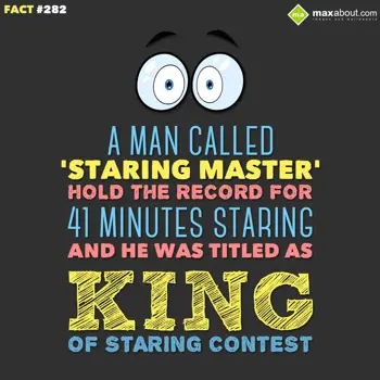 People Facts Wishes: A man called 'Starin