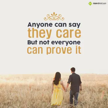 Caring Wishes: Anyone can say they 