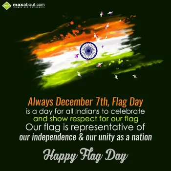 Flag Day Wishes: Always December 7th
