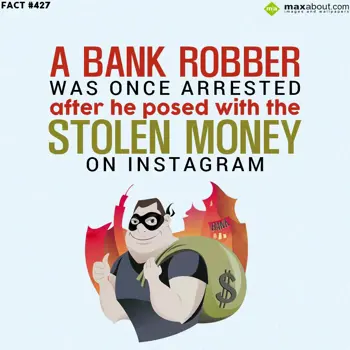 Country Facts Wishes: A bank robber was on