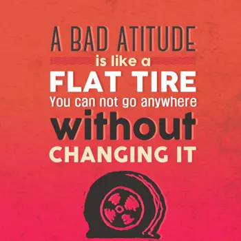 Attitude Wishes: A Bad attitude is li