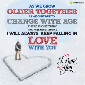 Love Wishes: As we grow older tog