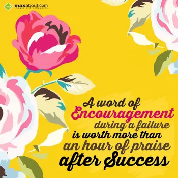 Motivational Wishes: A word of encouragem