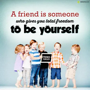 Friendship Wishes: A friend is someone 