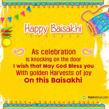 Baisakhi Wishes: As celebration
is k