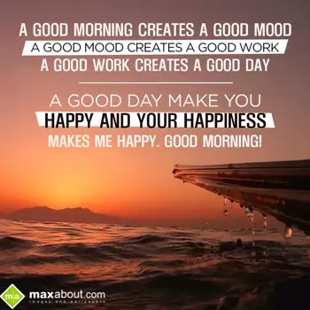 Good Morning Wishes: A good morning creat