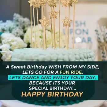 Birthday Wishes: A sweet birthday wis