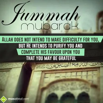 Jumma Mubarak Wishes: Allah Does Not Inten