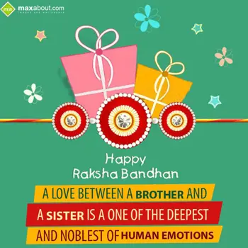 Rakhi Wishes: A love between a bro