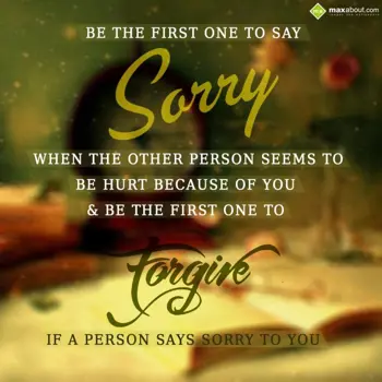 Sorry Wishes: Be the first one to 