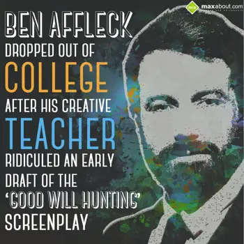 People Facts Wishes: Ben Affleck dropped 