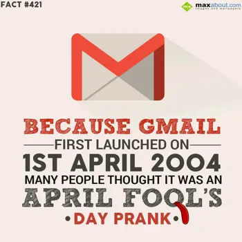 Miscellaneous Facts Wishes: Because GMAIL first 