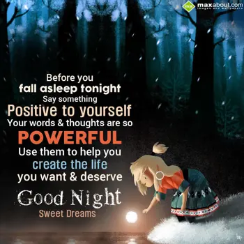 Good Night Wishes: Before you fall asle