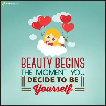 Quotes Wishes: Beauty begins the mo