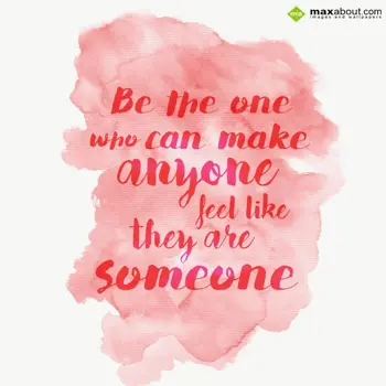 Advice Wishes: Be the one who can m