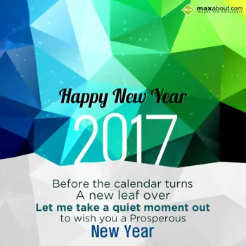 New Year Wishes: Before the calendar 