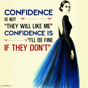 Quotes Wishes: Confidence is not th