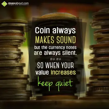 Motivational Wishes: Coin always makes so